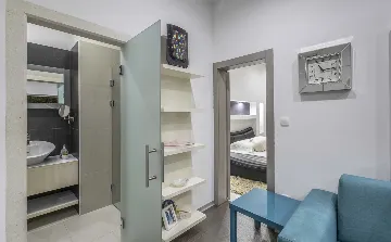 Contemporary Seaside Villa with Pool, Rogoznica