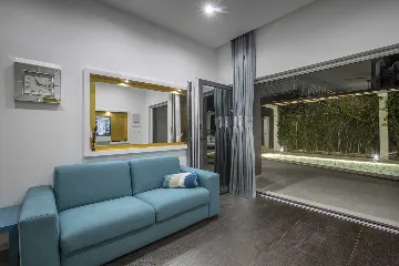 Contemporary Seaside Villa with Pool, Rogoznica