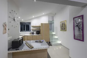 Contemporary Seaside Villa with Pool, Rogoznica