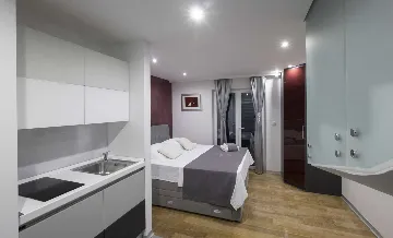 Contemporary Seaside Villa with Pool, Rogoznica