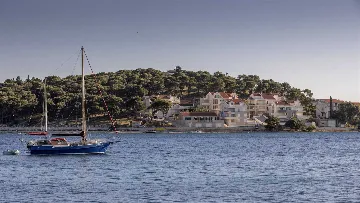Contemporary Seaside Villa with Pool, Rogoznica