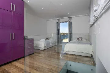 Contemporary Seaside Villa with Pool, Rogoznica