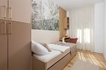 Rijeka 2-Bedroom Apartment for 3–5 Guests