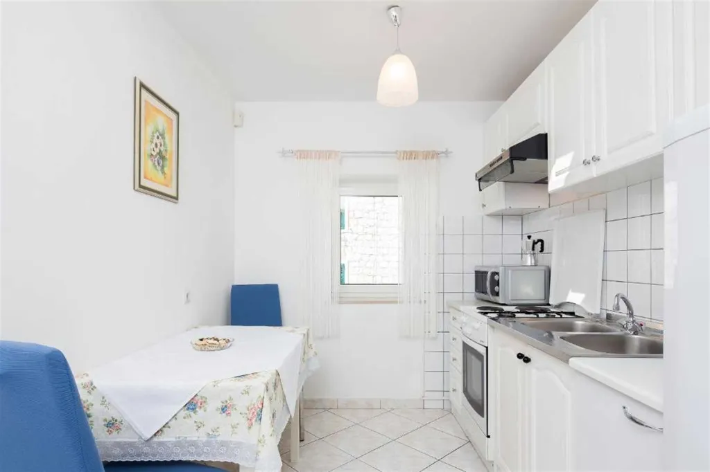 The apartment has everything you need for a pleasant stay.