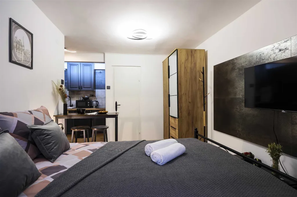 Zagreb Studio Apartment for 2 Guests