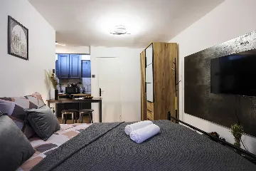 Zagreb Studio Apartment for 2 Guests
