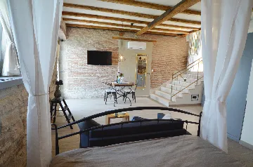 Rovinj Sea-View Studio for 2 Guests with Terrace