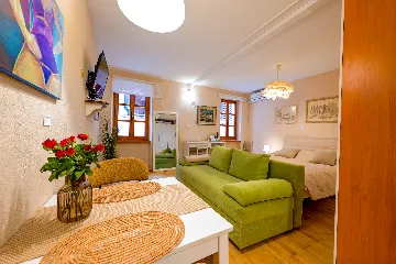Rovinj Studio Apartment in Pedestrian Area
