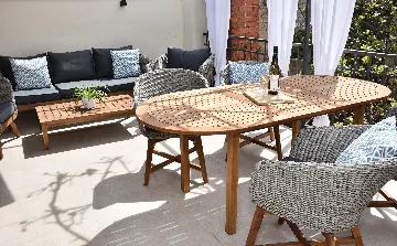 Rovinj Duplex Apartment with Terrace and BBQ