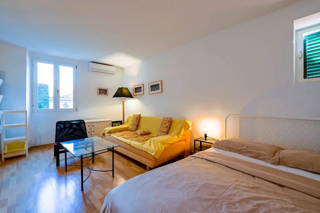 Historic Old Town Rovinj Studio for Up to 3