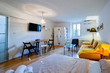 Historic Old Town Rovinj Studio for Up to 3