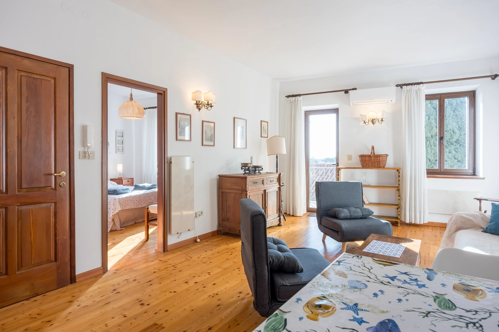 Air-Conditioned 1-Bedroom Apartment in Rovinj