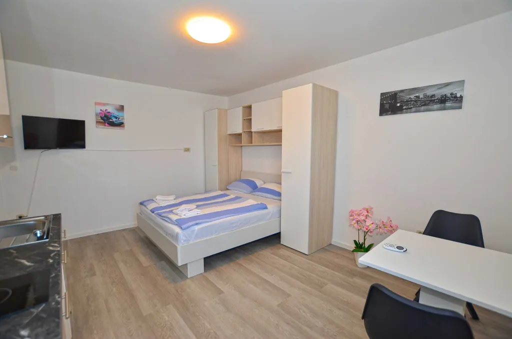 Rovinj Studio Apartment for 2 Guests with Shared Pool