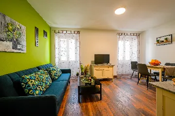 Old Town Rovinj Apartment with Shared Garden