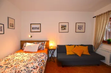 Rovinj Studio with Private Terrace for Up to 3