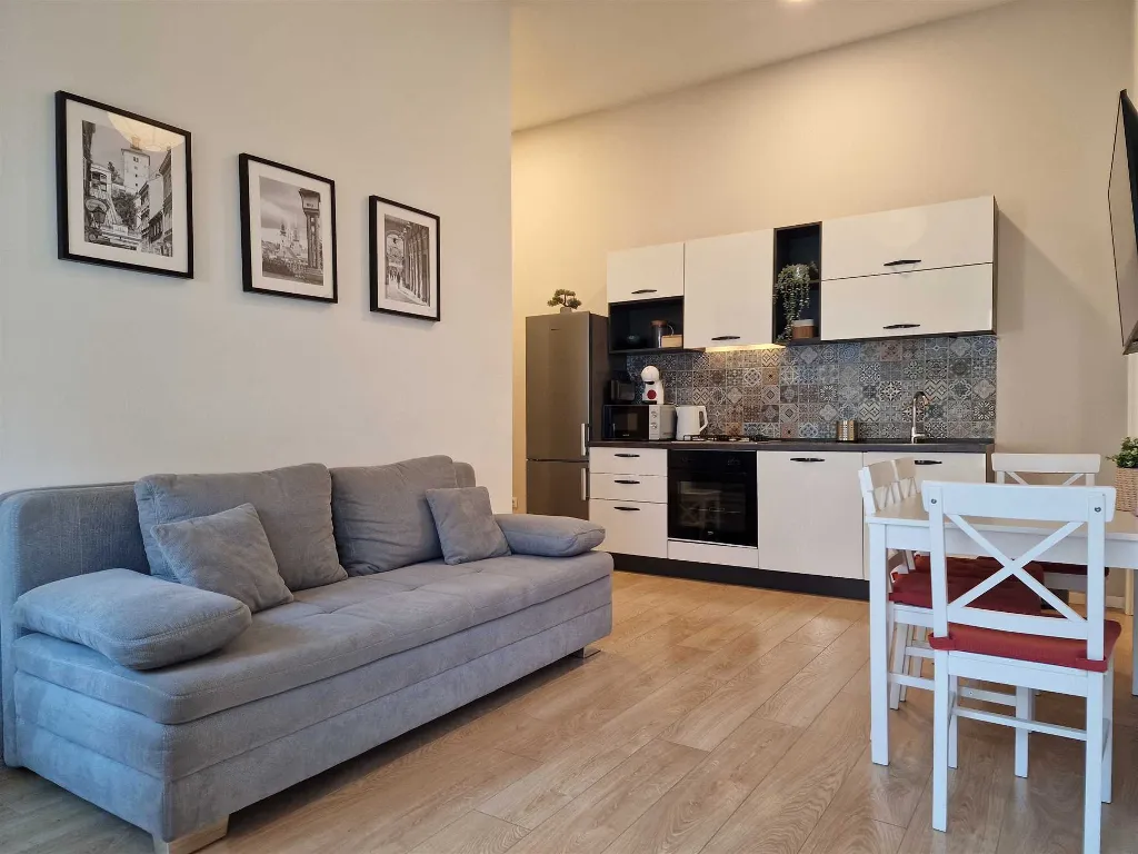 Two-Bedroom Apartment with Balcony in Zagreb