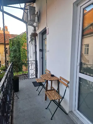 Two-Bedroom Apartment with Balcony in Zagreb