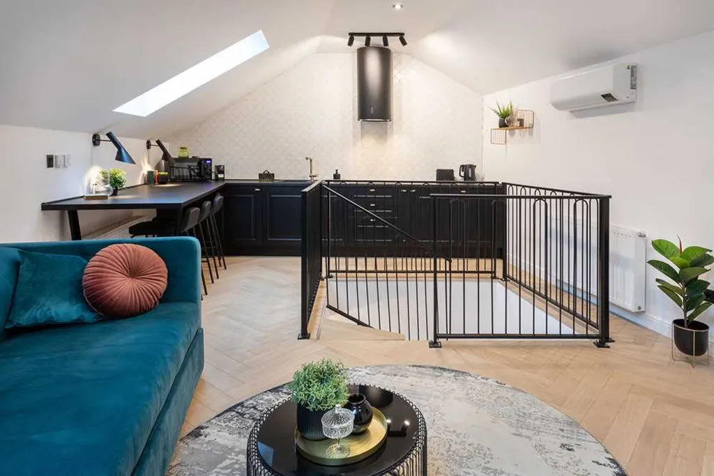 Two-Level Apartment in Zagreb for Up to 4