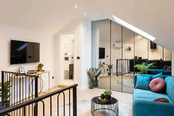 Two-Level Apartment in Zagreb for Up to 4