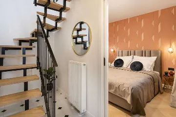 Two-Level Apartment in Zagreb for Up to 4