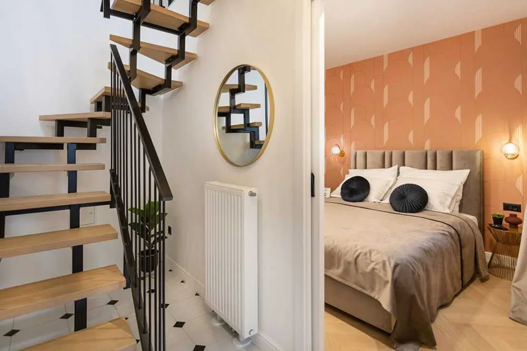 Two-Level Apartment in Zagreb for Up to 4