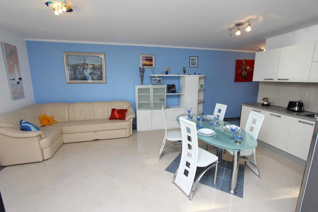 Two-Bedroom Apartment in Novigrad with Balcony