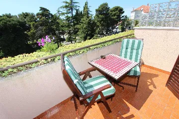 Double Room with Balcony and Sea View in Rovinj