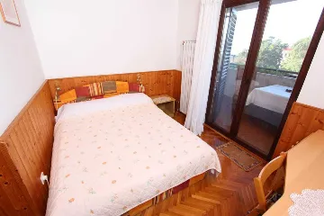 Double Room with Balcony and Sea View in Rovinj