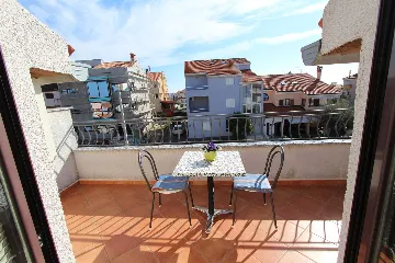 Studio Apartment for 2 in Rovinj with Balcony