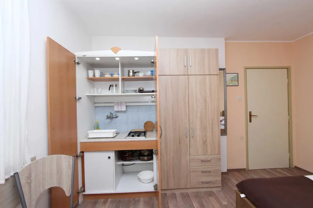Studio with Kitchenette and Sea View in Rovinj