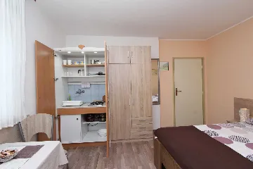 Studio with Kitchenette and Sea View in Rovinj
