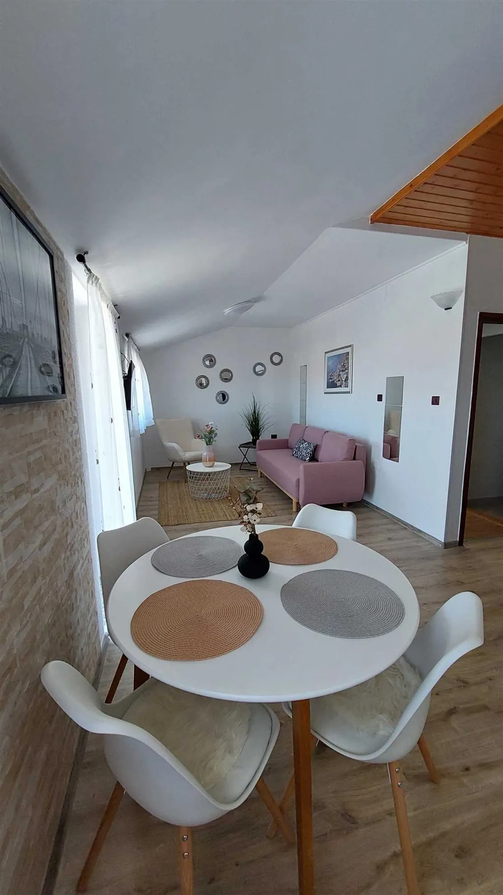 One-Bedroom Apartment with Balcony in Rovinj