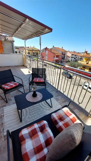 One-Bedroom Apartment with Balcony in Rovinj