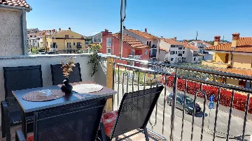 One-Bedroom Apartment with Balcony in Rovinj