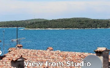 Studio Apartment in Rovinj City Center with Sea View