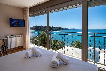 Double Room with Sea View in Rovinj