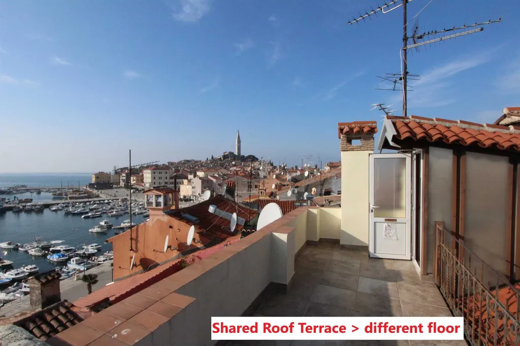 Rovinj Apartment with Shared Roof Terrace