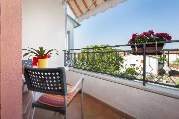 One-Bedroom Apartment with Balcony in Rovinj