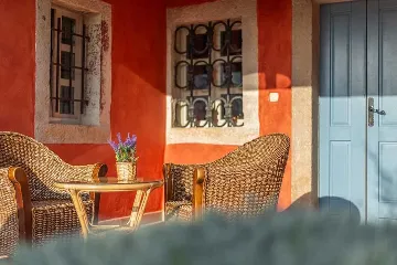 Heated Pool Villa in Brečevići-Tinjan for 8 Guests