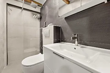 Heated Pool Villa in Brečevići-Tinjan for 8 Guests