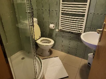 Room with Two Beds and Roof Window in Zagreb