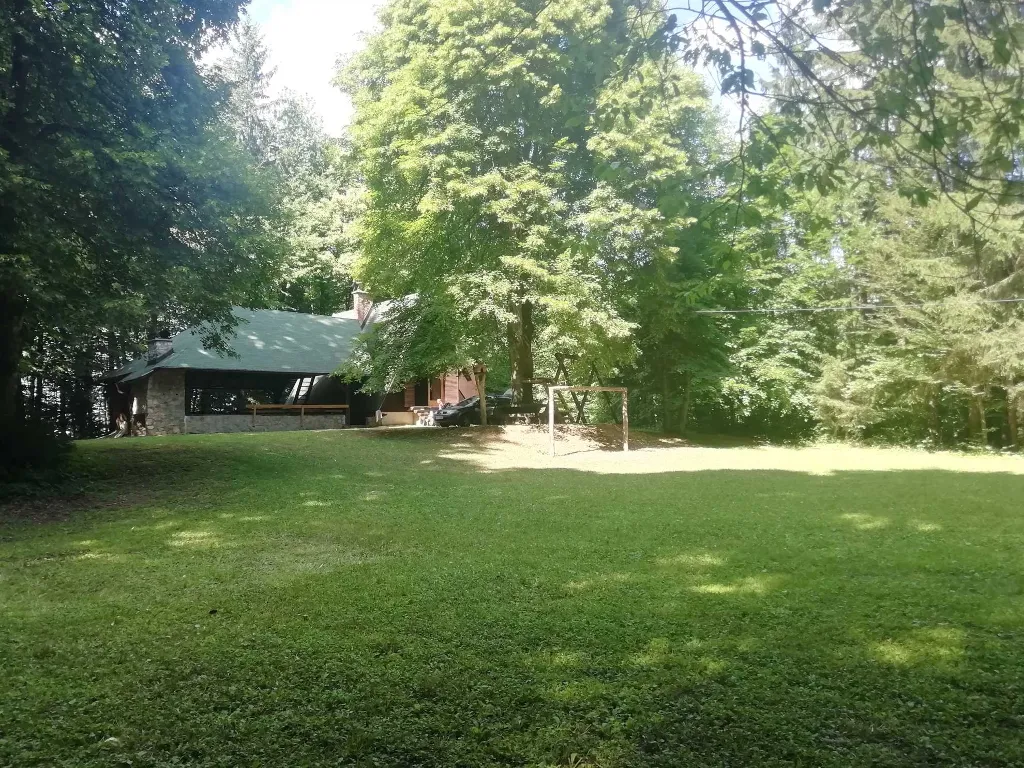 Oaza Preske, picnic area - an oasis in the middle of the forest in untouched nature