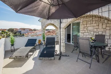 Studio in Vir for 2–3 Guests with Balcony