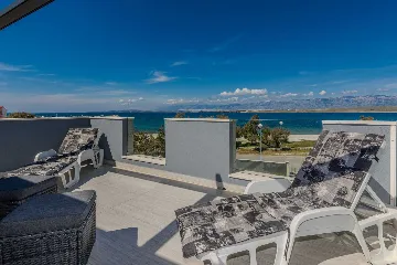 Beachfront Apartment in Vir for Up to 4 Guests