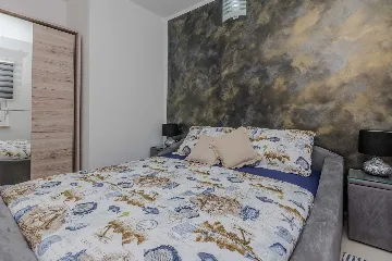 Beachfront Apartment in Vir for Up to 4 Guests