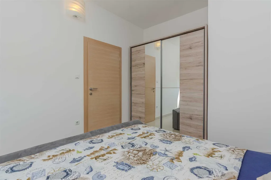 Beachfront Apartment in Vir for Up to 4 Guests