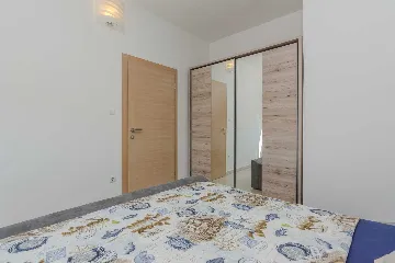 Beachfront Apartment in Vir for Up to 4 Guests