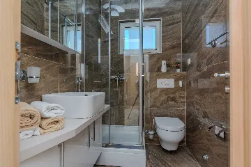 Beachfront Apartment in Vir for Up to 4 Guests