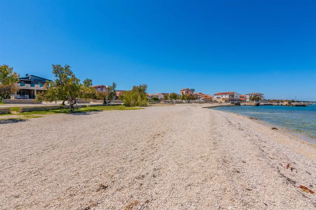 Beachfront Apartment in Vir for Up to 4 Guests