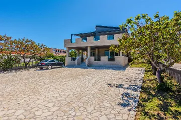 Beachfront Apartment in Vir for Up to 4 Guests